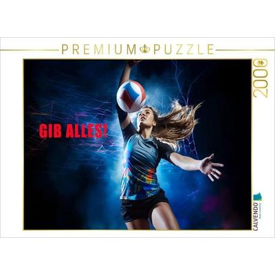 CALVENDO Puzzle Geben | 2000 Teile Lege-Größe 90x67cm Foto-Puzzle für glückliche Stunden