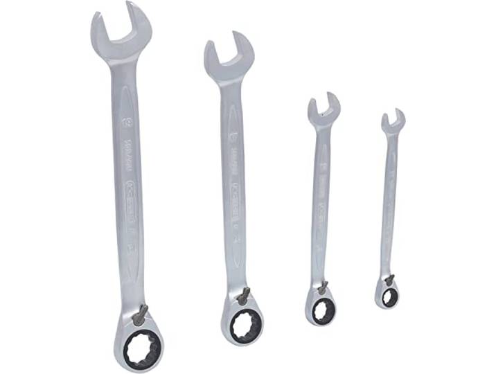 KS Tools 503.4604 Jeu de clés mixtes à cliquet réversible GEARplus