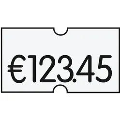 PrinterLabels AS Preisetiketten 21,6 x 12,0 mm