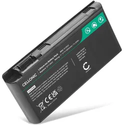 Cellonic Akku für MSI GT70, GT663, GT760, GX60, GT680, GX660, GX680, GT783, GX780 (6600 mAh), Notebook Akku, Schwarz
