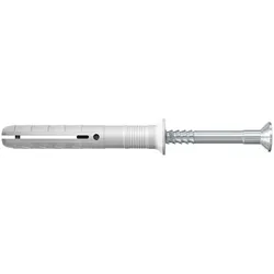 FISCHER N 6 x 40 S  N 6 x 40/10 S Nageldübel mit Senkkopf und Nagelschraube,