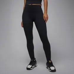 NIKE Jordan Sport Dri-FIT High-Waist Leggings Damen 010 - black/white M