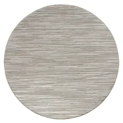 OUTDOORTEPPICH Boho Hellcreme Beige Ø 120 cm