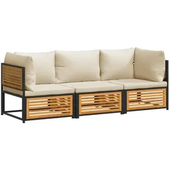 vidaXL, Gartenlounge, Lindoro (3 seater)