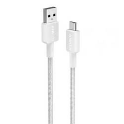 Anker USB-Kabel USB-A Stecker, USB-C® Stecker 0.9 m Weiß A81H5G21