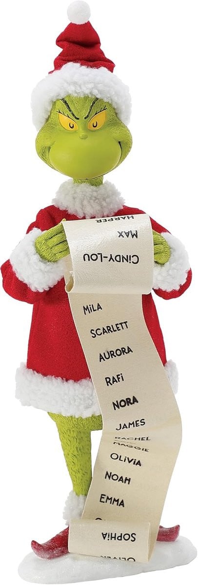 Department 56 Grinch’s Nice List Possible Dreams Kerstdecor voor volwassenen