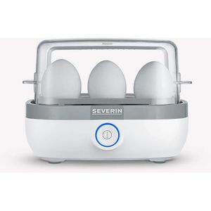 Severin Eierkocher EK 3164, bis 6 Eier, 420 Watt, weiß
