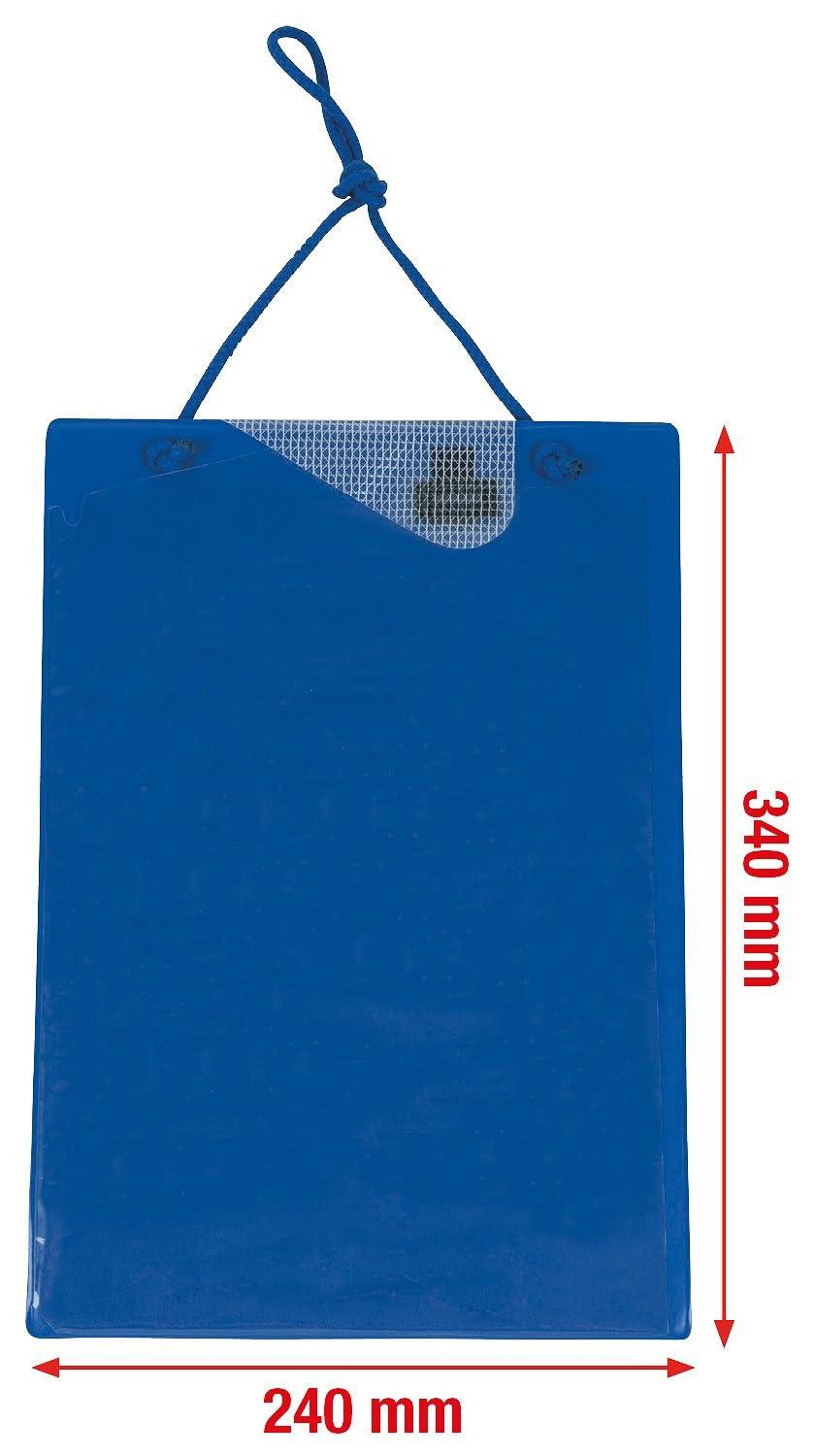 KS Tools 500.8095 Werkplaats-ordertas, DIN A4, blauw