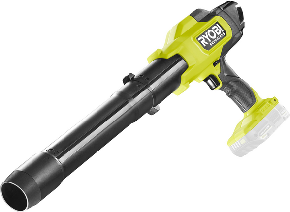Ryobi RY18BLCXA-0  Kompakter Akku-Laubbläser  18 V  OHNE AKKU UND LADEGERÄT