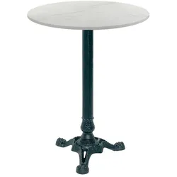 RestooTab - Stehtisch Bistrot Ø60cm Dekor Marmor paros