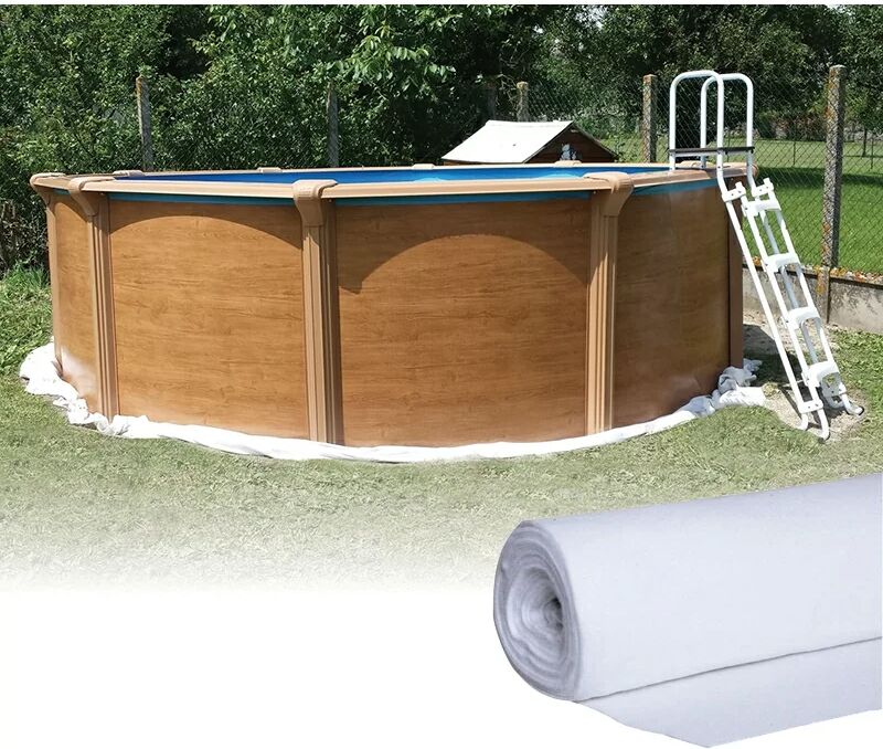Azialo Tapis de sol pour piscine hors-sol - 5,50 m