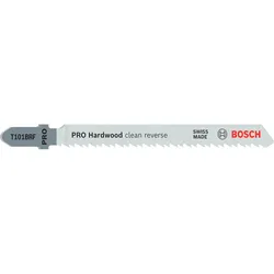 Bosch PRO Stichsägeblatt PRO Hardwood clean reverse T101BRF 25 Stück