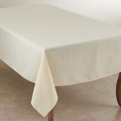 Saro Lifestyle Everyday Design Solid Color Tablecloth