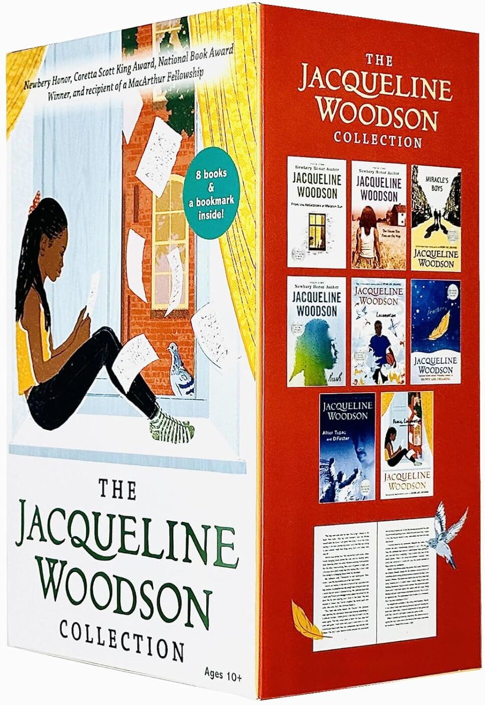 Nancy Paulsen Books The Jacqueline Woodson Collection 8 Books Box Set by Jacqueline Woodson - Paperback - Ages 9-12 - Award-Winning Tween Fiction Gift Set