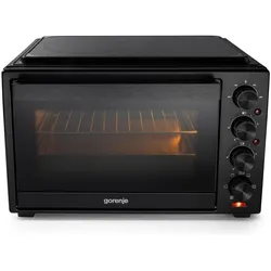 Hisense Gorenje Mini Ofen OM38GBC, Kleinbackofen, Schwarz