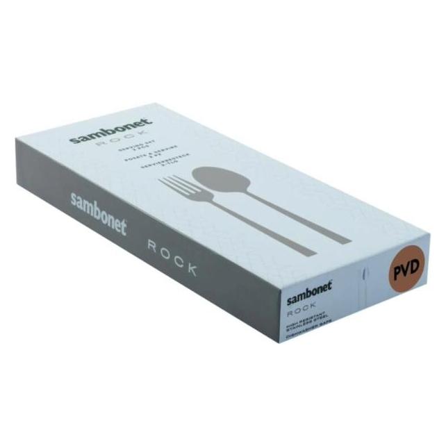Sambonet Rock Servierbesteck 2tlg. Gold (Serviergabel) (52943650)