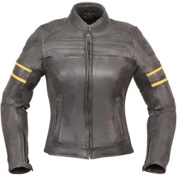 Modeka Iona Lady Lederjacke schwarz-gelb - 36
