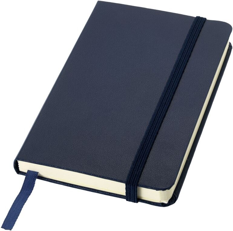 Bloc-notes de poche A6 personnalisé à couverture rigide Classic Marine