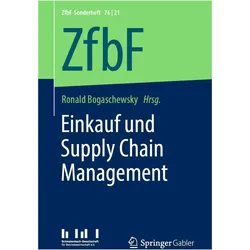 Einkauf und Supply Chain Management, Fachbücher von Ronald Bogaschewsky