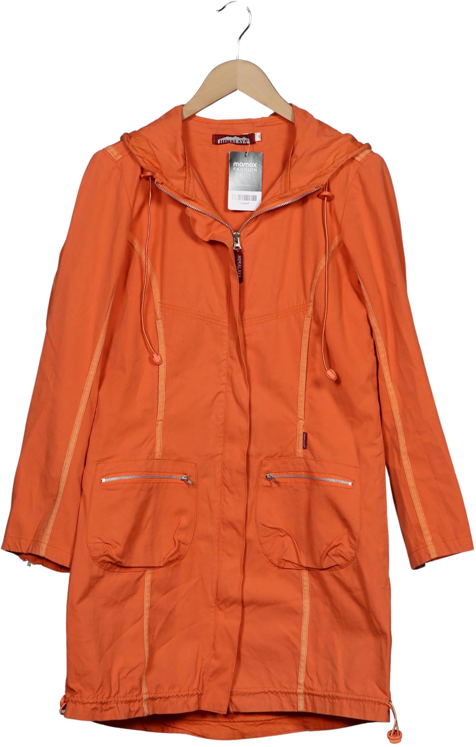 Himalaya Damen Mantel, Orange, Gr. S, Baumwolle - Second Hand