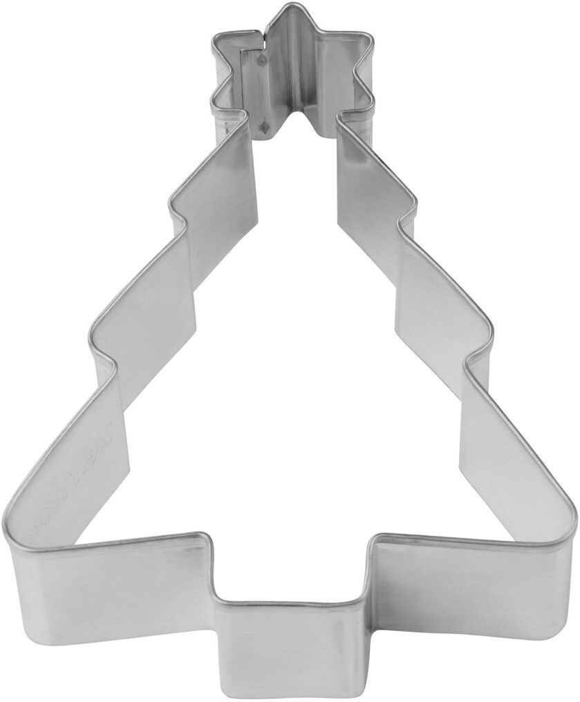 Zenker Ausstecher Tanne mit Stern, 8,5x6cm