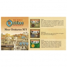 dlp-games Orléans - Neue Ortskarten Nr.1 (Mini-Erweiterung) DE & EN 292321