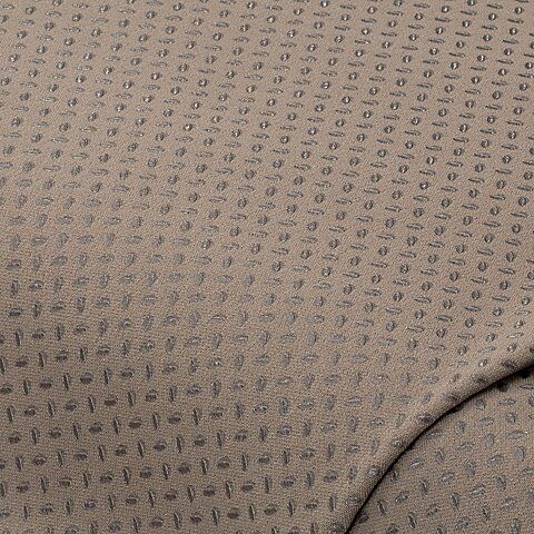 Stretch-Stoff "Noppen", taupe