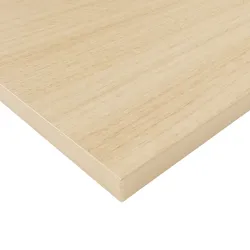Bisley Tischplatte 160x60 cm in Kendal Eiche, Schreibtischplatte aus Holz, Holzplatte, Spanplatte kratzfest beschichtet mit ABS-Kante für DIY