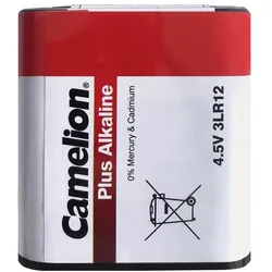 Camelion Batterie Plus Alkaline 4.5V 3LR12 (1 St.) (1 Stk., 3R12, 3000 mAh), Batterien + Akkus