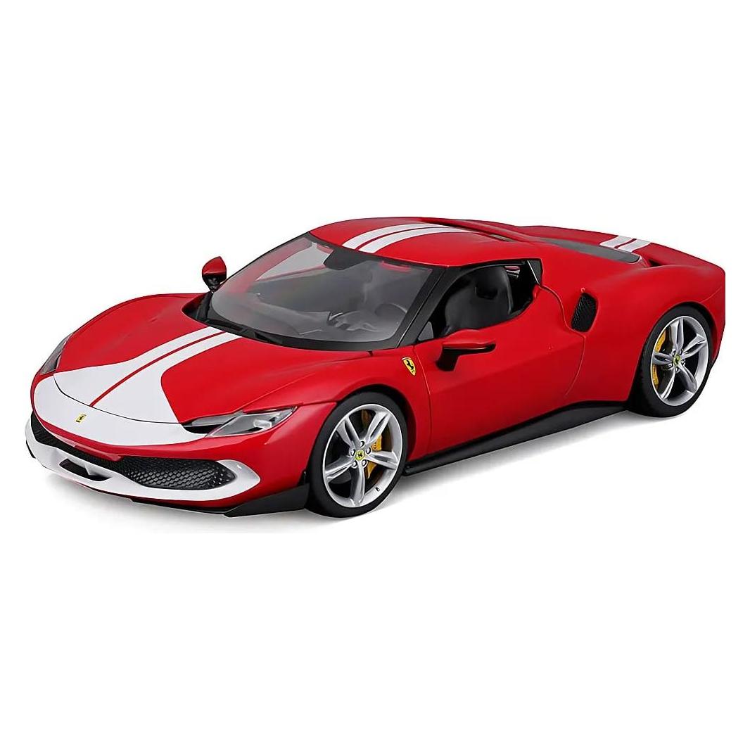 Bburago Ferrari R&P 296 GTB Assetto Fiorano 1/18 rot (18-16017-R)