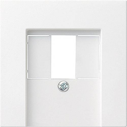 GIRA Schalterprogramm Abdeckung TAE-Steckdose System 55, Standard 55, E2, Event, Event Klar, Event Opak, Esprit, ClassiX Reinweiß 0276 03 1 St.