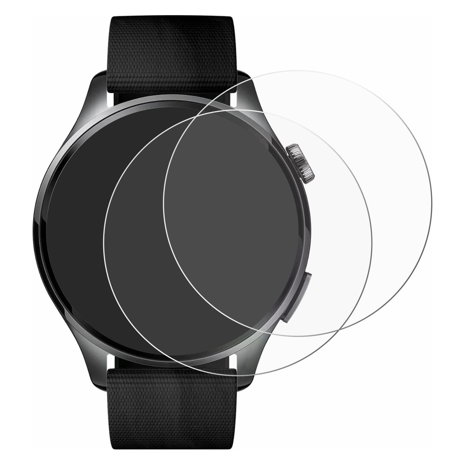 ScreenLeaf Schutzfolie für Xiaomi Watch 5 (47 mm) Displayschutz Display Schutz Folie Klar Transparent (6162460)