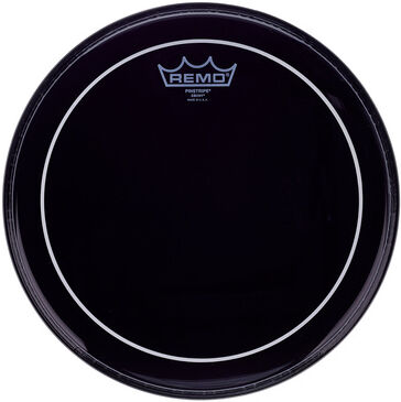 "Remo 12"" Pinstripe Ebony "