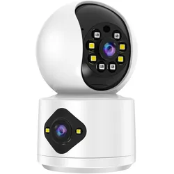 Max Excell Motorisierte Indoor-Kamera 1080p WLAN (1920 x 1080 Pixels), Netzwerkkamera, Weiss
