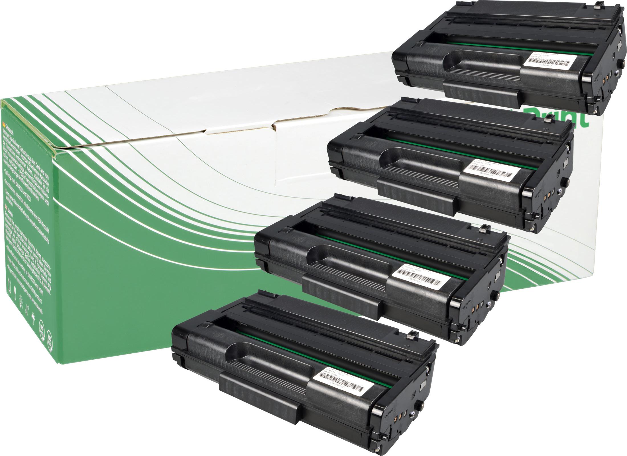 NexoPrint 406990 Multipack schwarz Toner kompatibel mit Ricoh Aficio SP 3500 sp SP 3510dn SP 3510 sf 25600 Seiten