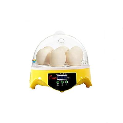 Brutkasten für kleine Familien, automatische Temperaturregelung, intelligenter Brutkasten mit 7 Eiern, geeignet für Hühner, Enten, Schildkröten, Vögel