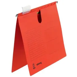 Viking Hängemappen DIN A4 Rot Blauer Engel UZ56 (Recyclingkarton Schreibwaren) 5 Stück