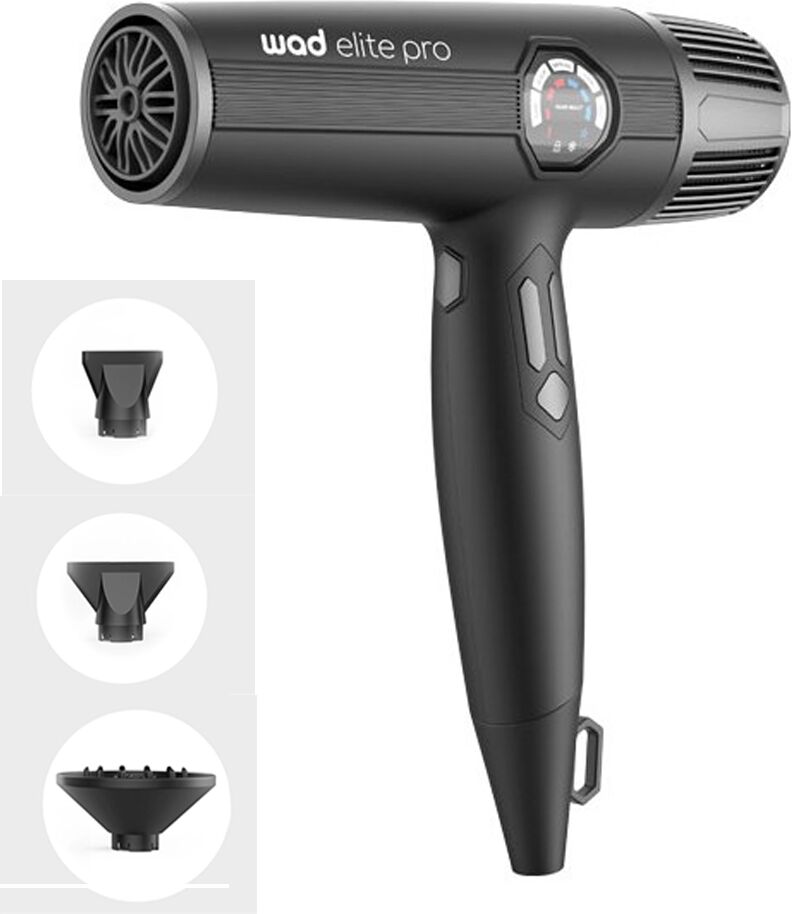 MUDI Phon Professionale WAD Elite Pro Hair Dryer Asciugacapelli Professionale Ionico Ultraleggero 2.400W