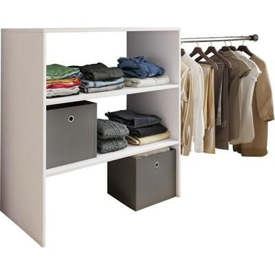Offener Kleiderschrank Dachschrägen Regal Dacho ll