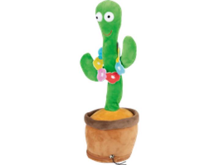 LUPILU® Peluche qui parle, 25 cm (Cactus de discussion)