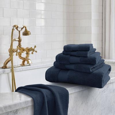 Madison Park Signature Turkish 100% Cotton Oversized Quick Dry Highly Absorbent 6-Piece Towel Set