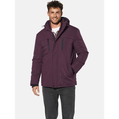 Outdoorjacke BABISTA "Outdoorjacke LORINO", Herren, Gr. 25, rot (dunkelrot), Obermaterial: 100% Polyester COOLMAX PES(Coolmax)., Jacken Outdoorjacke