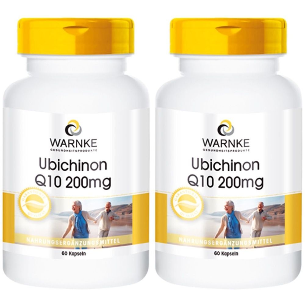 Ubichinon Q10 200 mg Kapseln 2x 2x60 St