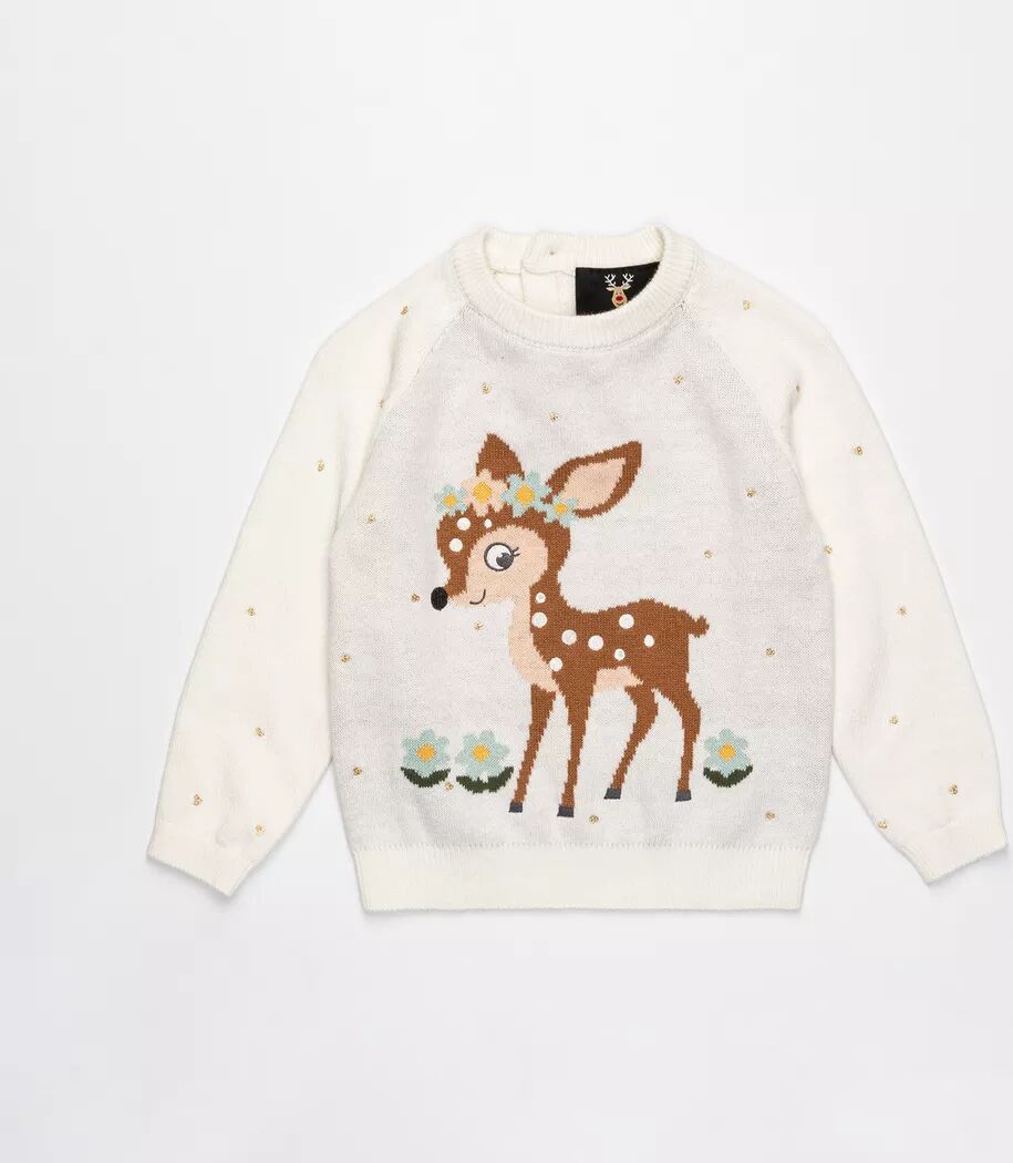 Manor Baby - Pullover, 68, Ecru