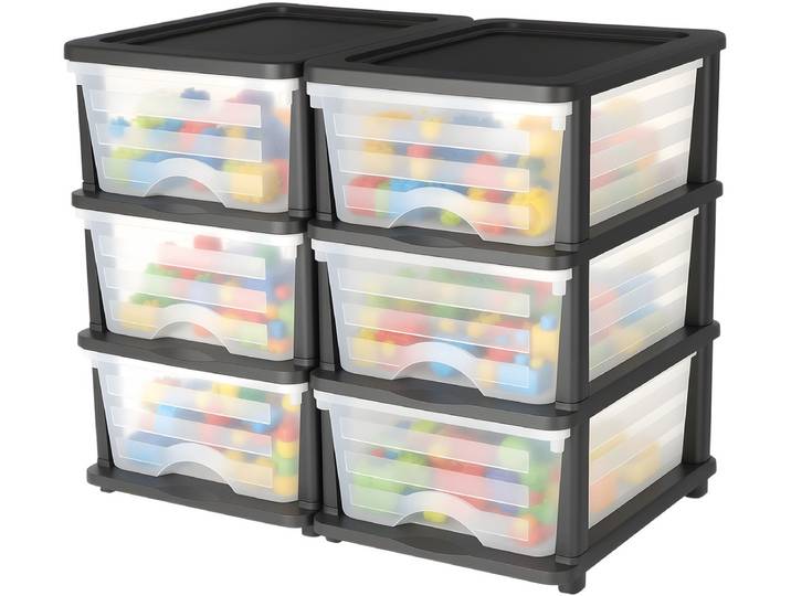 VEVOR Ladekast Ladewagen Ladeboxen met 6 Laden