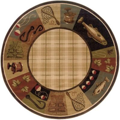 Style Haven Hearthstone Lodge Beige/ Black Area Rug