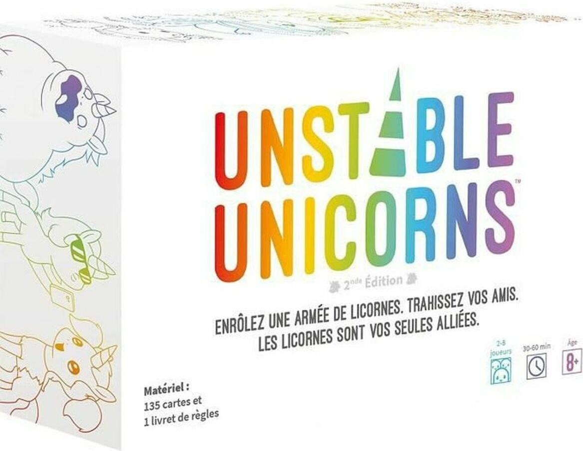 Asmodee Unstable Unicorns Bordspel Franse versie