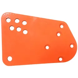Halteplatte Nachlaufwalze KM, KMHP links | 100040 | Stark Mulcher