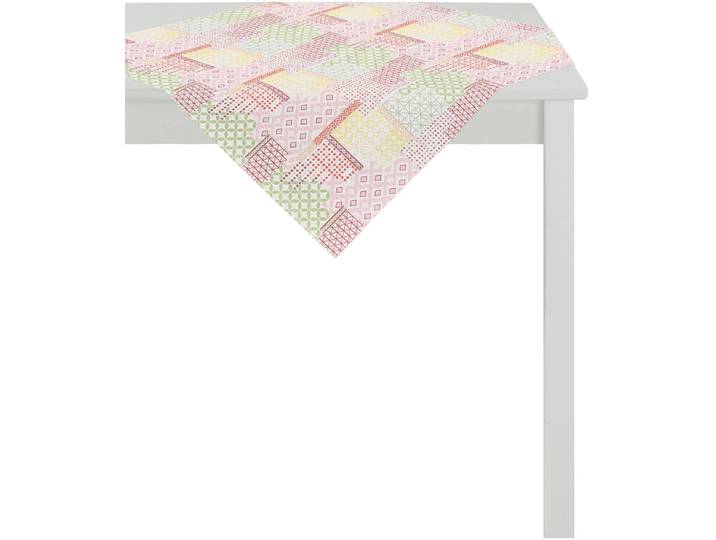 Mitteldecke APELT 5315 HAPPY EASTER, Gobelin, Osterdeko, Ostern , bunt, B:85cm L:85cm, Baumwolle, Polyacryl, Polyester, Tischdecken, Mitteldecke