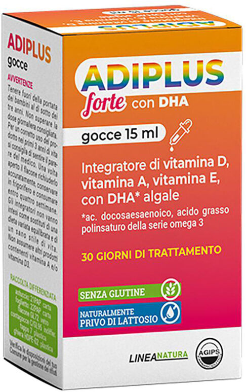 AGIPS FARMACEUTICI Srl Agips, Adiplus Forte, 15 ml